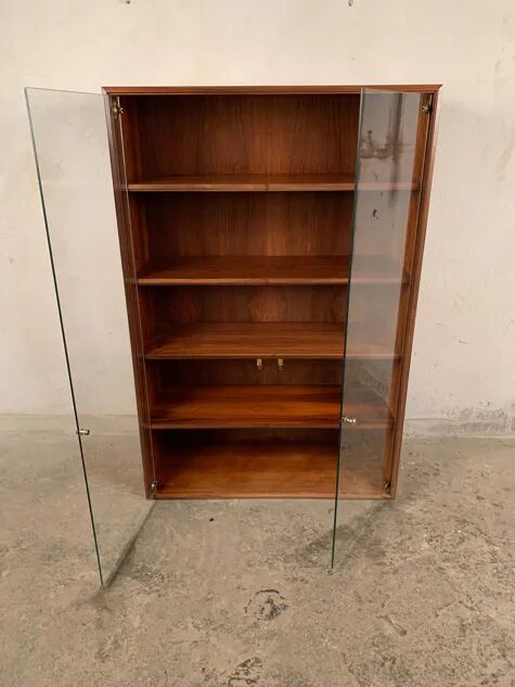 Rosewood display cabinet by Idee Mobel, Pesch, Germany, 1960s