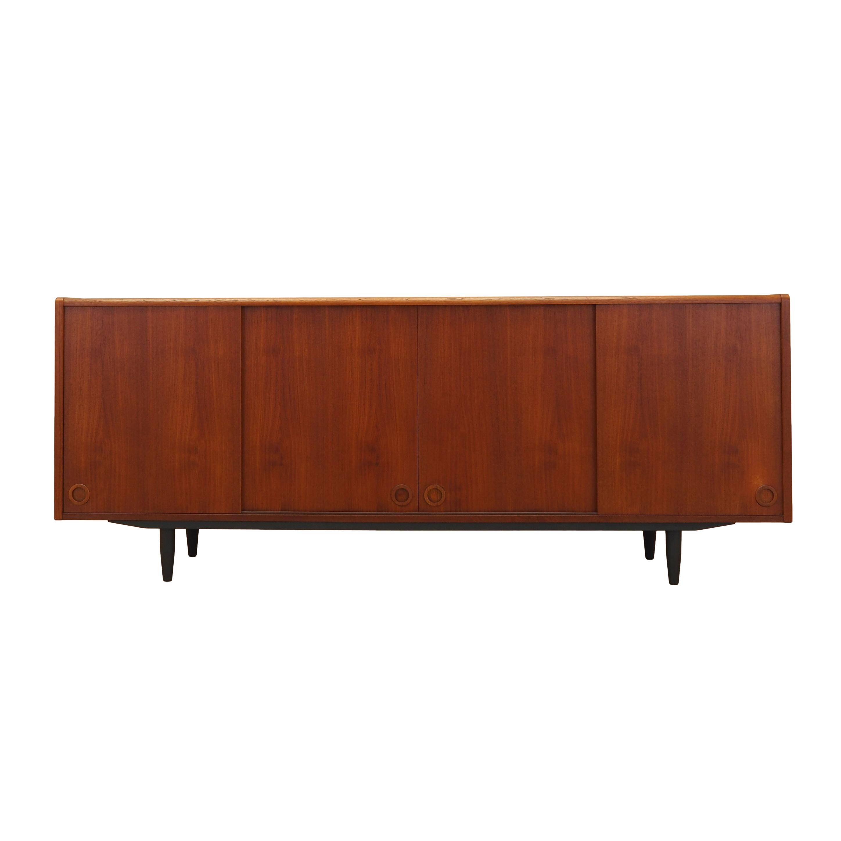 Teak sideboard, Danish design, 1970s, made in Denmark
