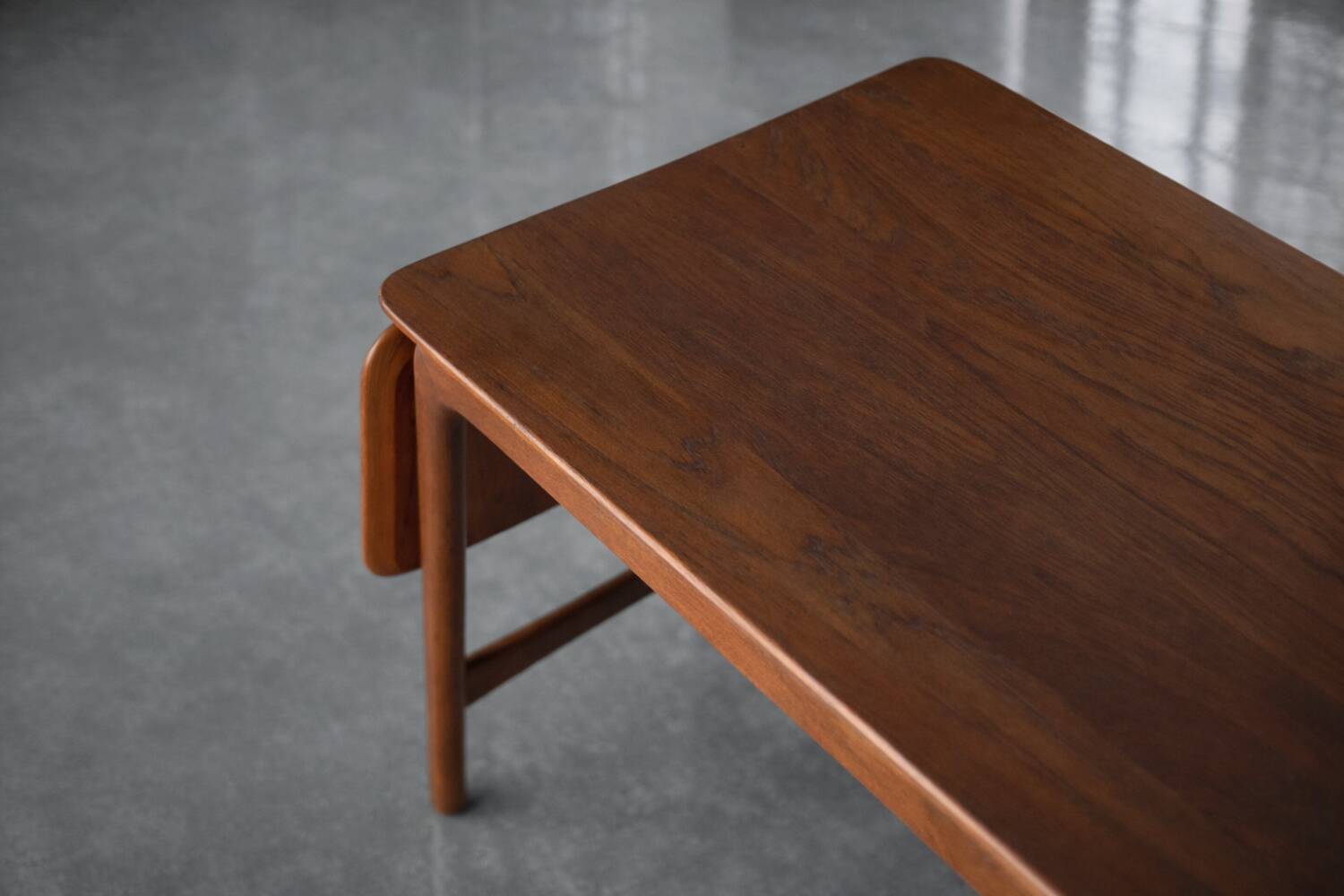 Vintage Mid-Century Danish Modern Teak Coffee Table Model FD 15/54, 1950s