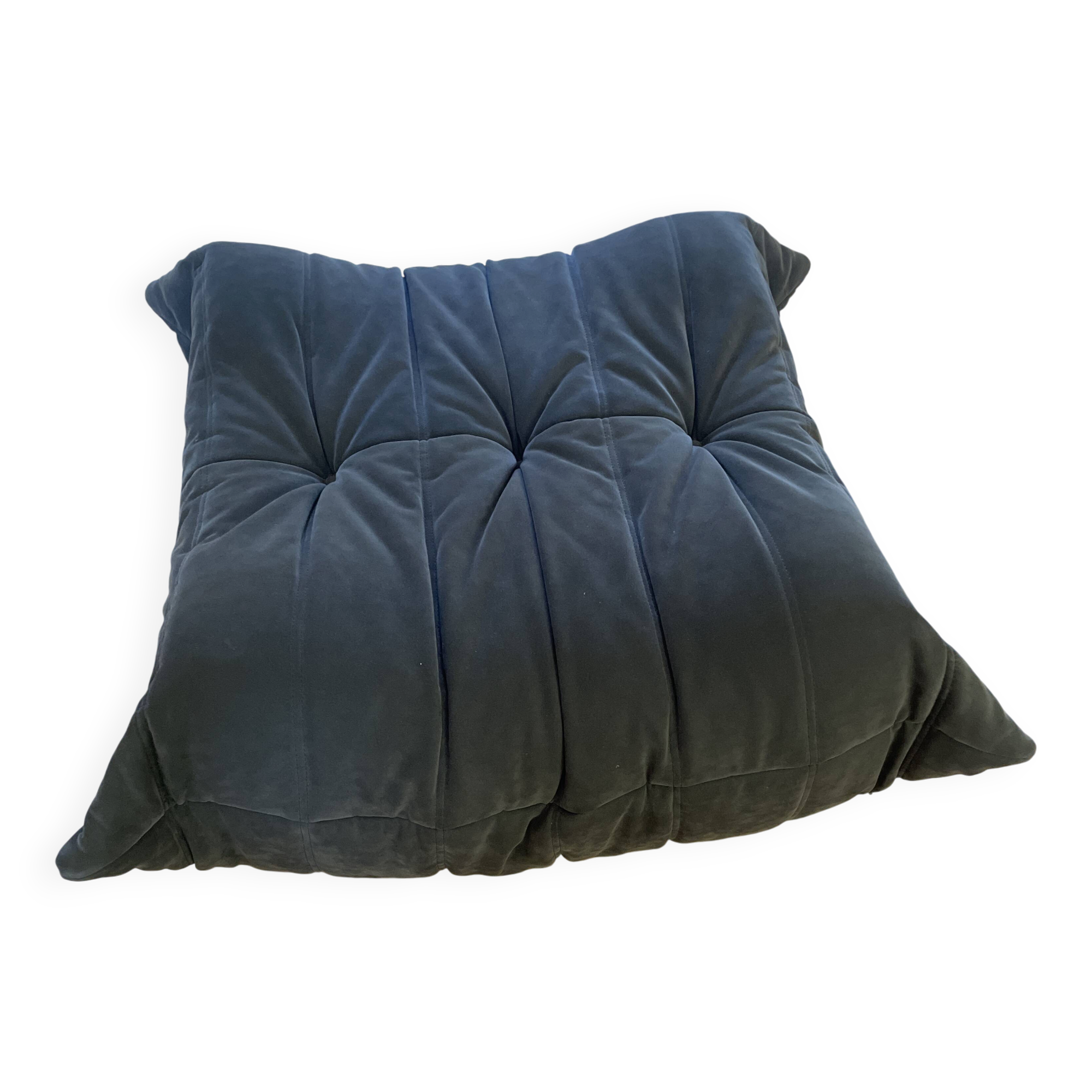 Togo pouf alcantara anthracite