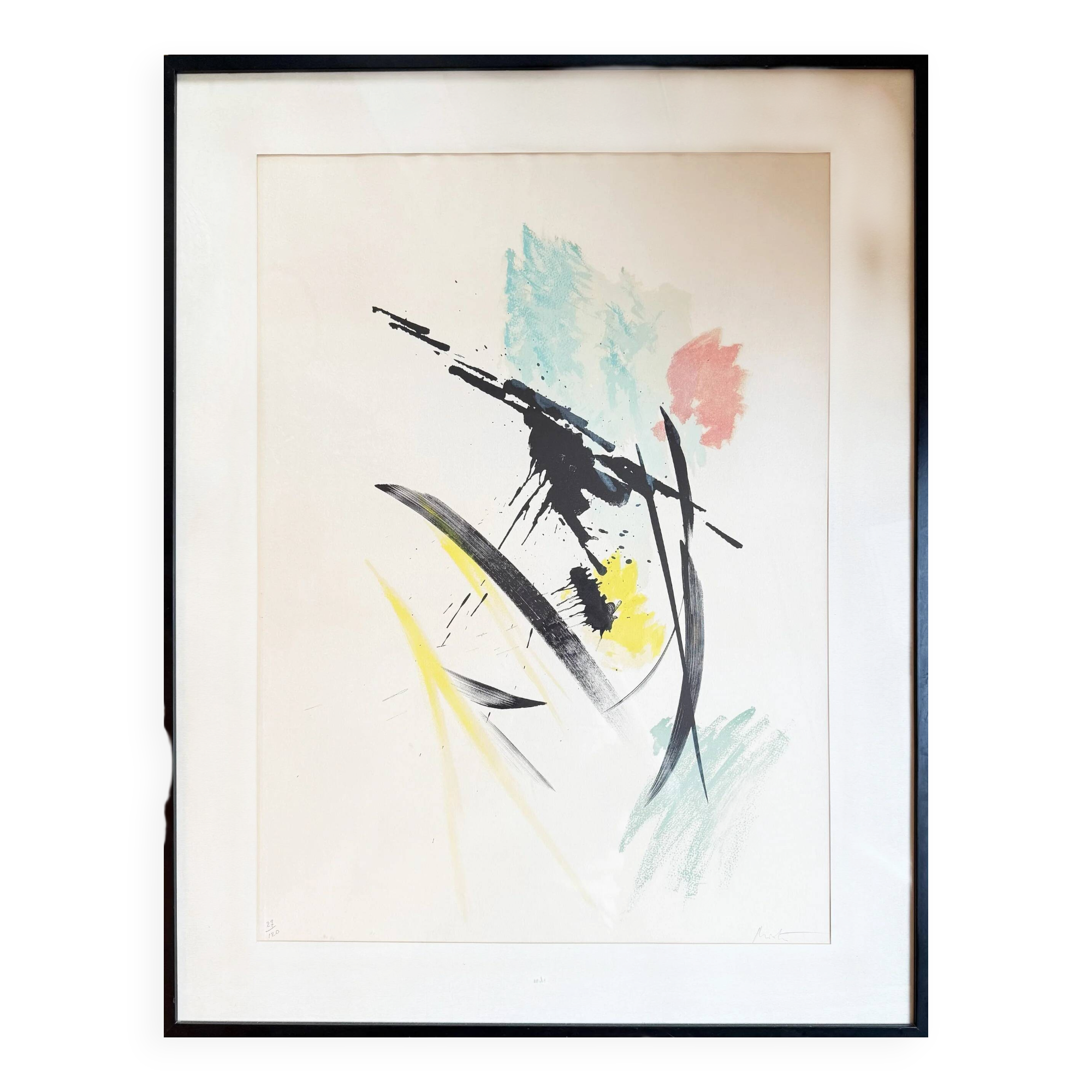 Jean Miotte | Colour lithograph