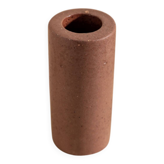 Vase andré en béton moca
