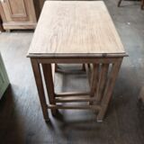 Side tables trundle solid wood aero-gummed