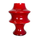 "Mushroom" Red Glass Table Desktop Light Made Hustadt Lights, Germany, 1970 No.2