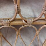 Rattan storage unit