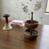 Wooden cocktail dish