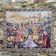 Large Tapestry of Halluin "The Grape Harvest at the Castle", Halluin Stitch