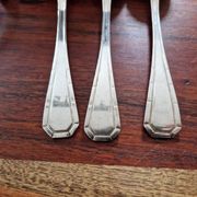 Christofle - Set of 12 Tosca pattern silver-plated table spoons