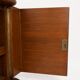 Art Deco desk in solid walnut and burl veneer, 1930s.