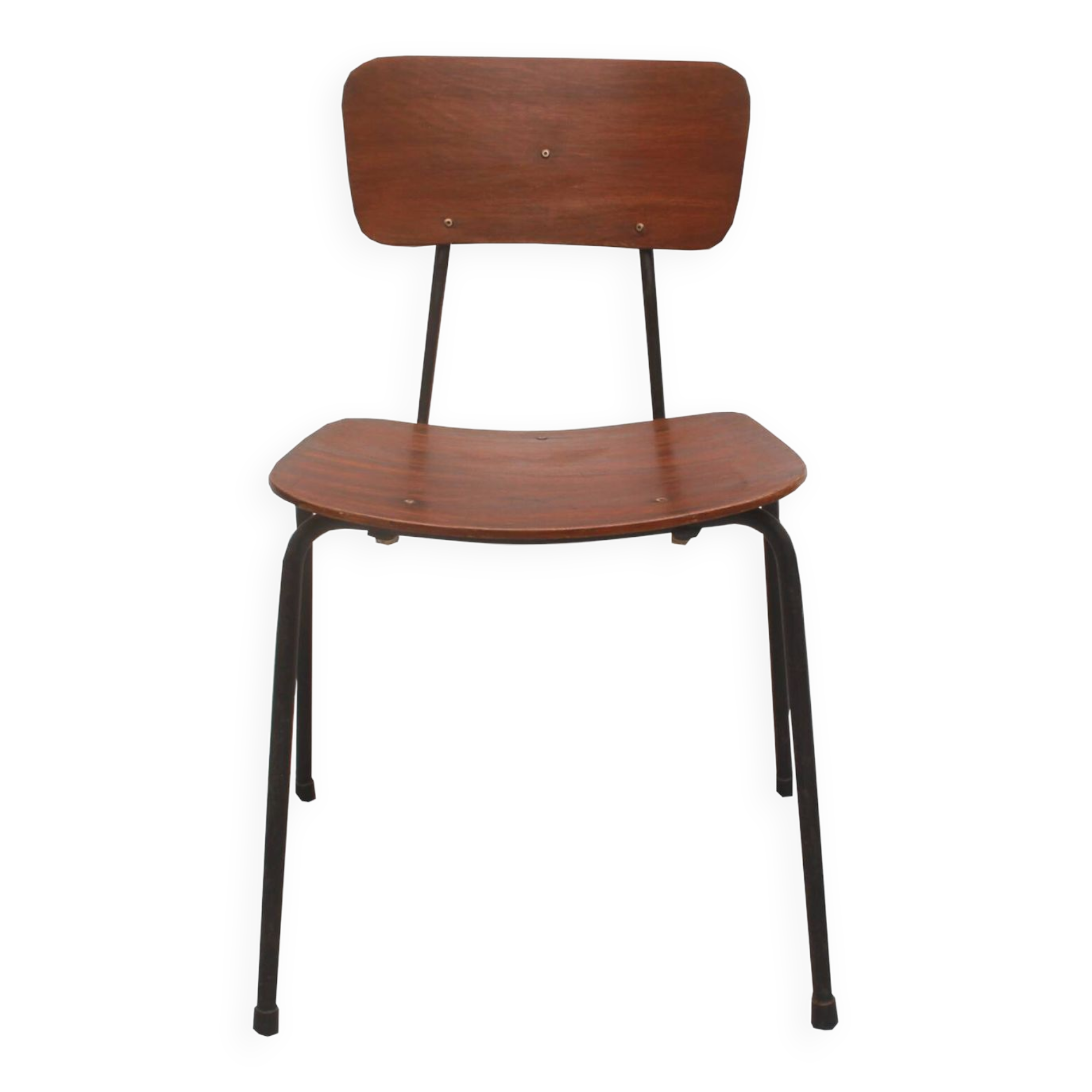 1960s plywood chair industrial design