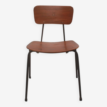 1960s plywood chair industrial design