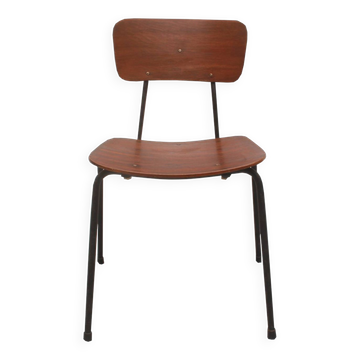 1960s plywood chair industrial design