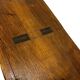 XL vintage solid wood bench / bench