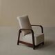 Fauteuil Art-Déco, palissandre, 1930