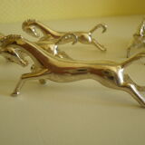 Silver metal knives in their origin box