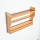 Wall-mounted pine cabinet, Les Arcs 1800, circa 1970