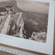 Pic Saint-Loup, vintage, photo plate printed in 1935.