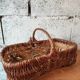 Old wicker basket – Handmade – Country house spirit