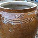 Stoneware jar - salting jar - 100 litres -