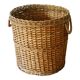 Cache-pot vintage en osier