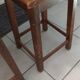 Paire tabouret en bois vintage époque reconstruction année 40 50