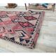 1960s Vintage Turkish Hand-Knotted Retro Runner 87x311