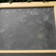 Pair of antique translucent glass sliding doors