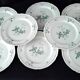 8 Assiettes plates en porcelaine de Limoges Salmon & Cie