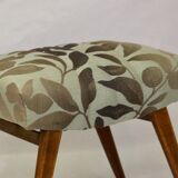 Duo of stools in 50s beech fully restored