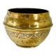 Cache pot ancien en laiton