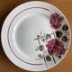 6 antique flat plates in faience from BADONVILLER