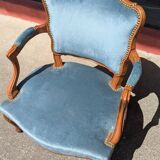 Pair of Louis XV cabriolet armchairs