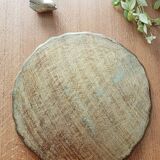 Red and gold Florentine tray