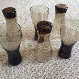 Series of 6 glasses