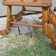 Old high chair for children Luterma