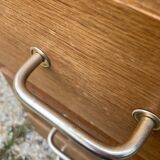 Vintage chest of drawers compass feet