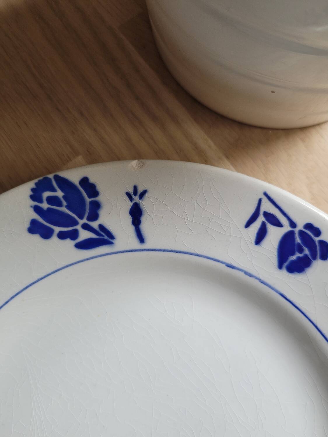 Set of 3 Luxembourg dessert plates