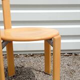 Pair of Bruno Rey Wooden Chairs