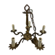 Brass chandelier 5 burners