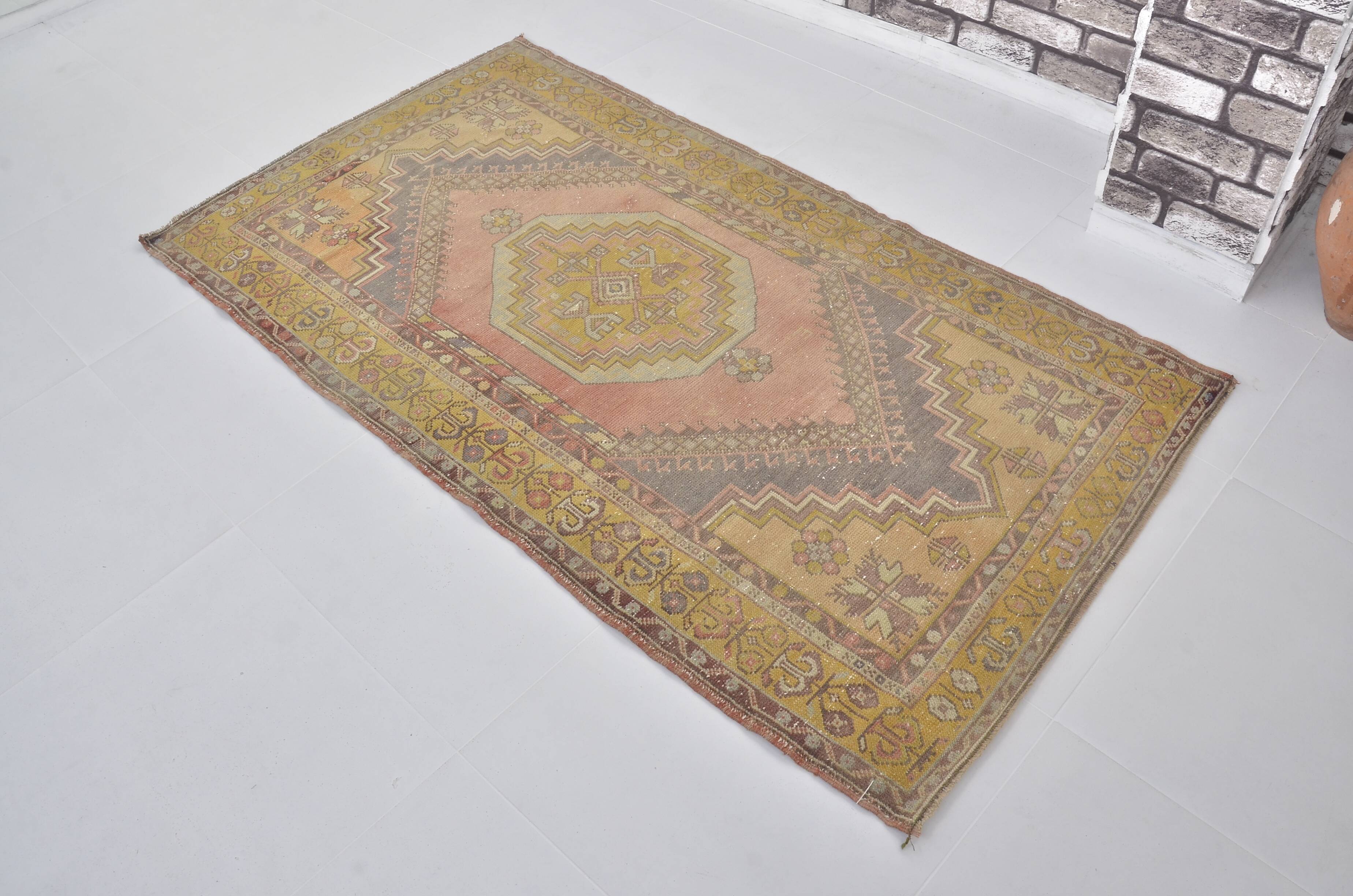 Antique Floral Oushak Carpet sku 2487