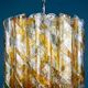 Vintage Murano Torciglioni chandelier by AV Mazzega, Italy, 1970s