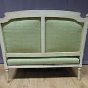 Louis XVI style lacquered sofa