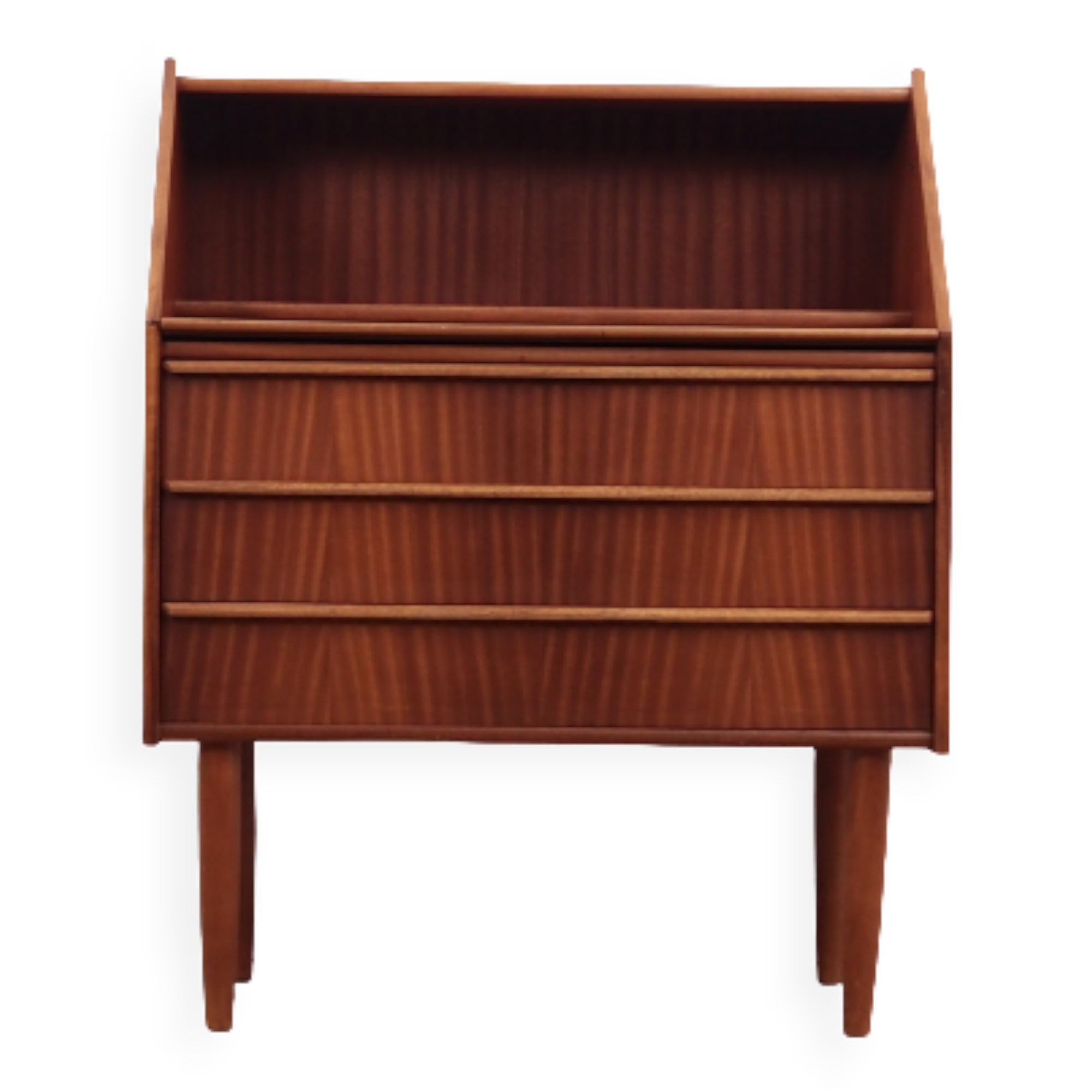 Mahogany secretary, Danish design, 60s, production: Denmark