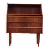 Mahogany secretary, Danish design, 60s, production: Denmark