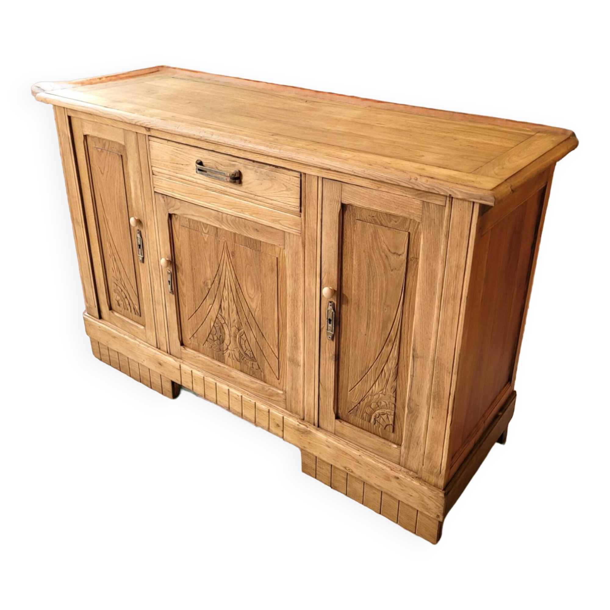 1950 solid oak sideboard