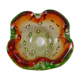 Sommerso Murano Glass Ashtray, Italy, 1960s