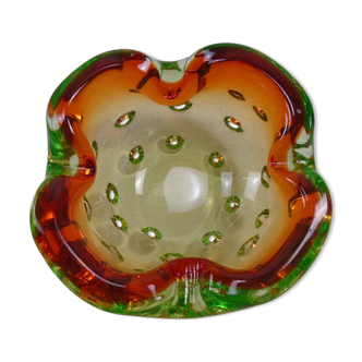 Submerged Murano Glass Ashtray, Italy, 1960s