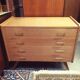 Commode scandinave vintage pieds compas