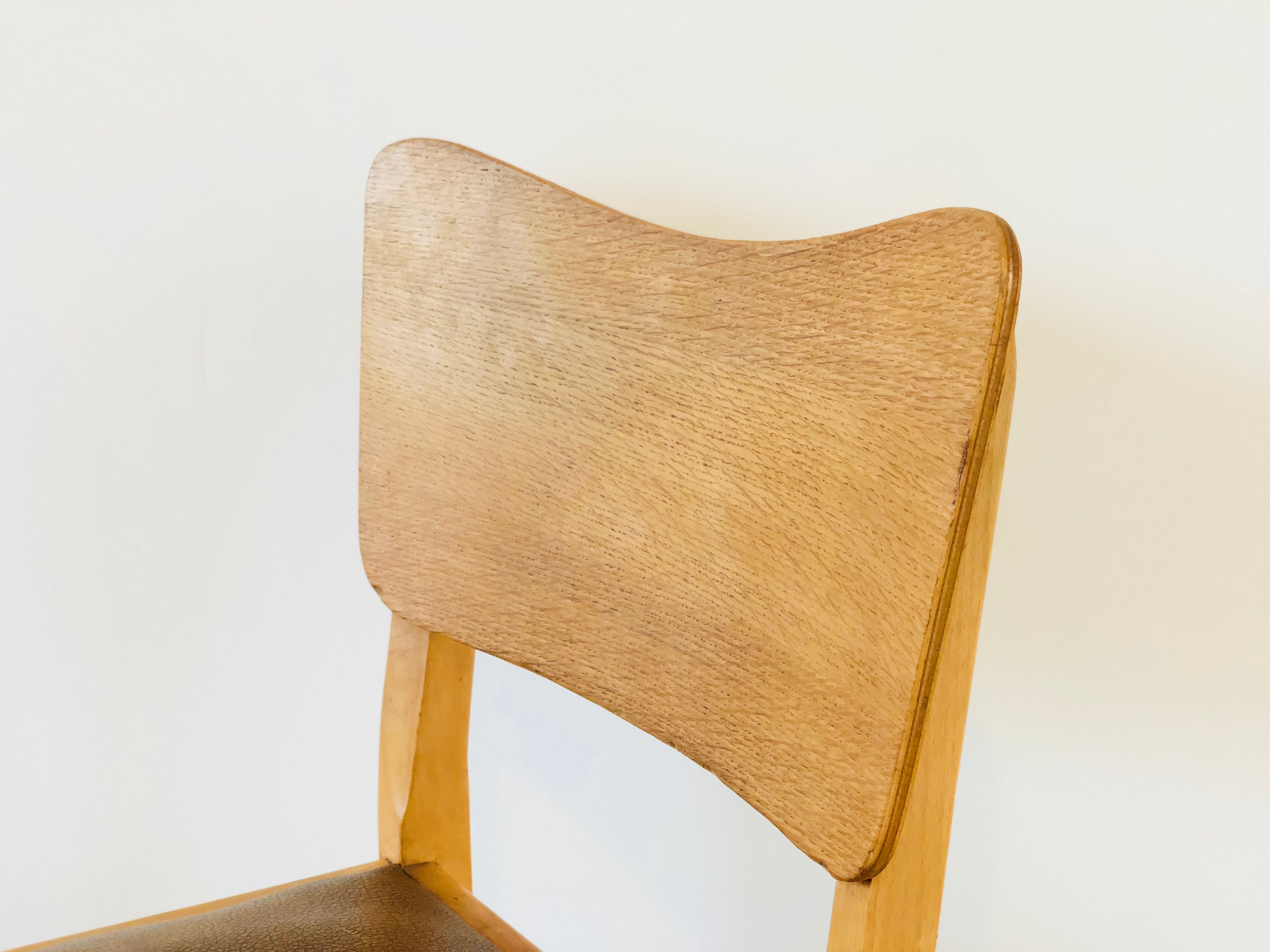 Set of 4 chairs oak
