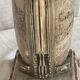 Art Deco marble and glass lamp, 1920s-30s